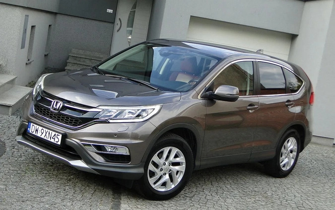 Honda CR-V cena 69500 przebieg: 203000, rok produkcji 2017 z Wrocław małe 631